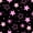 Black Pink, variant on Manfei Twinkling Stars Print Queen Comforter Set,Celestial Theme Comforter Sets Queen,Green White,Reversible,3-Piece,1 Comforter and 2 Pillowcases