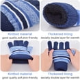 thumbnail image 2 of Conjunto de gorro, bufanda y guantes cálidos para niños 3 en 1, conjunto de gorro, bufanda y guantes de punto térmico, conjuntos de accesorios de invierno, conjunto de bufanda y guantes con, 2 of 5