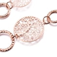 thumbnail image 3 of Becaristey Pendentif Pull Collier Mousseux Colliers Bijoux de Mode Partie Or Rose, 3 of 6