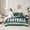 Green Deepblue, variant on jejeloiu Football Game 7-Piece Twin Bedding Sets,Kids Ball Games Bedding Comforter Set For Rugby Boys Reversible