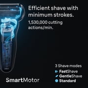 Braun Electric Razor for Men Series 7, Electric Shaver, 360ContourFlex, with Precision Trimmer, Travel Case, S7 7120s