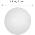 thumbnail image 2 of 100Pcs Foam Craft Balls Smooth Styrofoam Balls Round Polystyrene Balls DIY Modeling Art Projects Christmas Decorations (Solid 2cm), 2 of 8