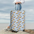 thumbnail image 3 of Lsque Cute Sloth Printed Luggage Cover, Travel Luggage Protector,Scratch and Dirt Resistant, Fits 18-32 Inch Luggage - Medium, 3 of 9
