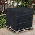 thumbnail image 1 of Cubierta protectora IBC Tela Oxford 210D, Cubierta protectora impermeable / contra el polvo Cubierta de tanque IBC de lona para tanque IBC 600L / IBC (120 X 80 X 100 Cm) esquí esquí Gafas de esquí, 1 of 4