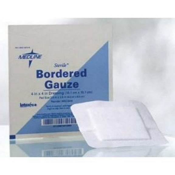 Medline MSC3266, Medline Adhesive Dressing, NonWoven, White, 150/CS (769438_CS)