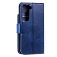 thumbnail image 4 of SaniMore for Samsung Galaxy S23 Case Multi-Functional Folio Flip Wallet, Premium PU Leather Cover Suppot Kickstand + Card & Cash Slots Full Body Protective Shell for Samsung S23, Blue, 4 of 9