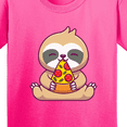 thumbnail image 4 of Inktastic Sloth Pizza Youth T-Shirt, 4 of 5