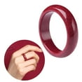 thumbnail image 2 of WINDLAND Women Men Feng Shui Lucky Rings Novel Red Cinnabar Feng Shui Rings Attract Wealth Money Rings Protection Amulet Rings, 2 of 16