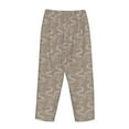 thumbnail image 5 of Naloa Hand Drawn Snake Print Women’s Ultra-Soft Comfy Pajama Lounge Pants with Pockets & Drawstring, 5 of 8