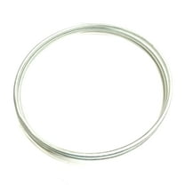 The Stop Shop 8 Foot Roll of Zinc Plated 5/16 Inch Tubing - Fuel or Transmission