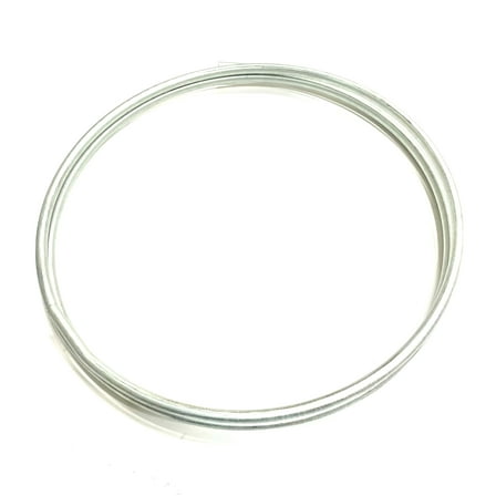 The Stop Shop 8 Foot Roll of Zinc Plated 5/16 Inch Tubing - Fuel or Transmission