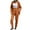 Orange, variant on YUGYXL Women 2 Piece Tracksuits Outfits Loungewear Sets Solid Linen Loose Cardigan Suits and Elastic Waist Pants Casual Suit Beige XL