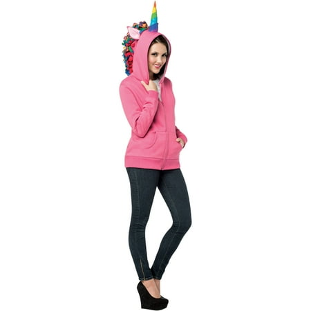 Women's Unicorn Hoodie - Pink