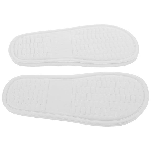 Raindrops Comfortable White Foam Foot Cushions for Earphone Use Lightweight Durable Portable Size 1 Pair