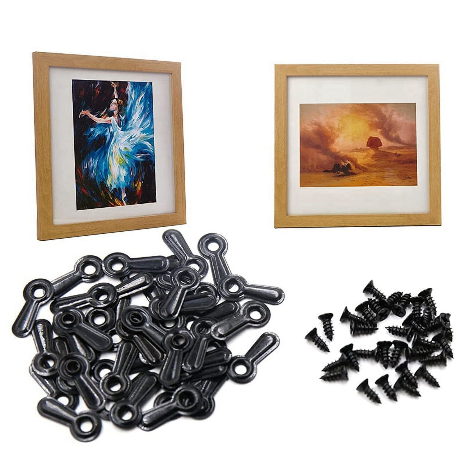 1 Set of Picture Frame Backing Clips Photo Frame Hardware Clips