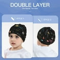 thumbnail image 6 of Xecao Galaxy Print Beanie Hat Toddler Girls Boys, Baby Hats Winter Warm Knitted Thermal, Kids Winter Caps, 6 of 7