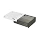 thumbnail image 4 of Caja de almacenamiento estilo cajón debajo del escritorio Estante de almacenamiento debajo de la mesa Contenedor duradero negro grande, 4 of 8