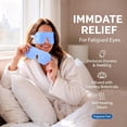 thumbnail image 3 of 16 Pack Self-Heating Warm Eye Masks, Warm Compress for Dry Eye, Stye & Irritation Relief, Screen Fatigue & Eye Strain, Unscented Disposable Self Heating Eye Mask for Travel, Spa and Rest, 3 of 12