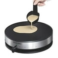 thumbnail image 3 of Proctor Silex Electric Crepe Maker, 13" Nonstick Cooking Surface, 1000 Watts (38400PS), 3 of 5