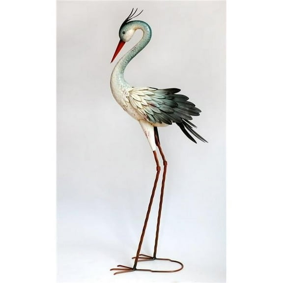 AI-GG9532-Q01 44 in. Heron Garden Sculpture, Multi Color