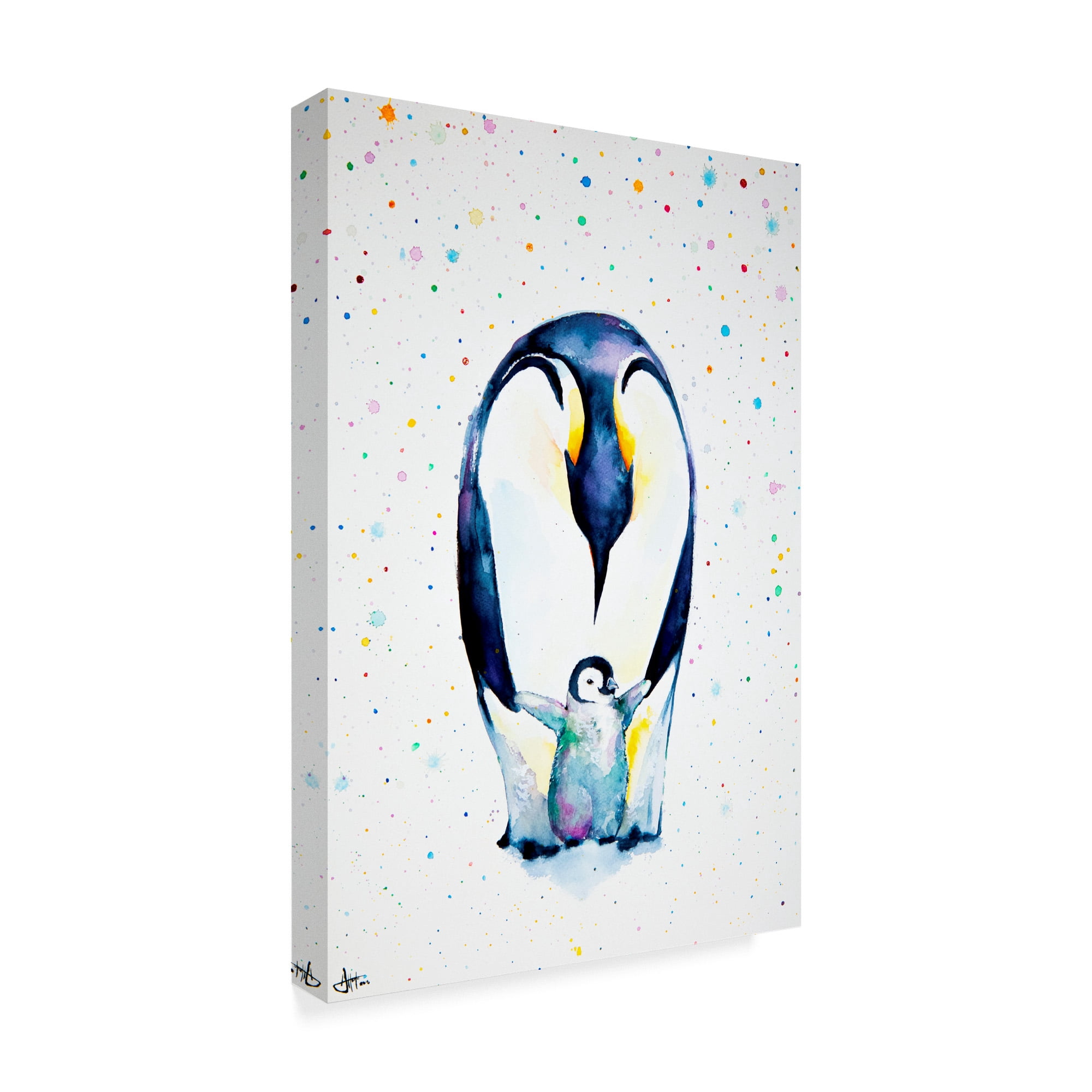 Trademark Fine Art 'Little Steps' Canvas Art by Marc Allante