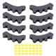 thumbnail image 2 of Kit Separador de Dedo del Pie, Espaciador de Dedo del Pie 4 Conjuntos 5 Bucles Separadores Alineación de los Pies para Los Dados Superpuestos, 2 of 7