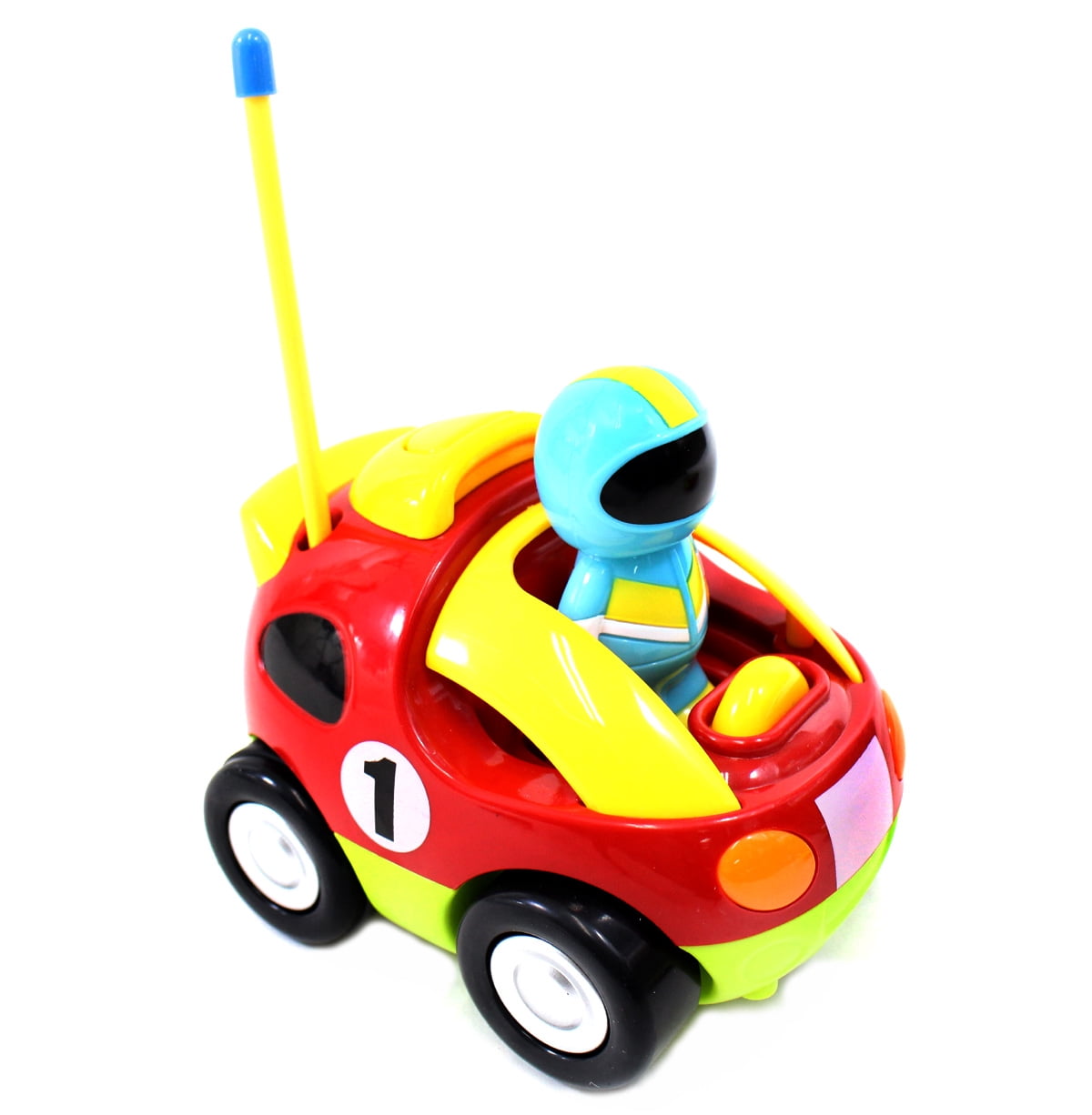 4" Cartoon R/C Race Car Remote Control Toy for Toddlers Toy for Kid 2 to 4 Year