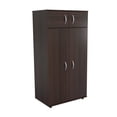 thumbnail image 4 of Inval America Four Door Espresso Wardrobe Armoire, 4 of 7