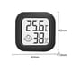 thumbnail image 3 of Termómetro electrónico Higrómetro Medidor de humedad de temperatura digital LCD (Negro), 3 of 6