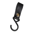 thumbnail image 1 of Correa colgante de cuero PU Sunnimix Gancho Tienda de campaña 11.5x2cm Negro, 1 of 8