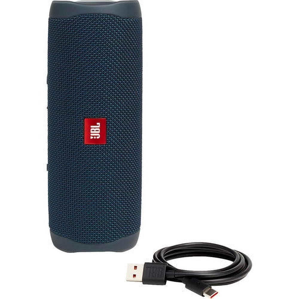 Restored JBL JBLFLIP5BLUAM-Z FLIP 5 Portable Speaker Waterproof Blue (Refurbished)