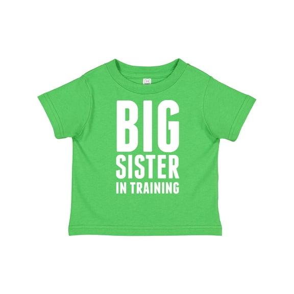 Inktastic Big Sister in Training Girls Toddler T-Shirt