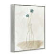 thumbnail image 4 of Stupell Industries Simple Watercolor Vase Botanical & Floral Painting Gray Framed Art Print Wall Art, 11 x 14, 4 of 10