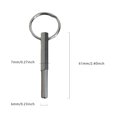 thumbnail image 4 of Ygjytge Pasador Tornillo para Máquina Acero Inoxidable para Jura Capresso Krups (C), 4 of 8