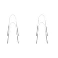 thumbnail image 1 of Desktop Ornament Pack Stainless Tongue Cleaner Kit Halitosis Steel Decoration with Hangs for Home and 2PCS*2 Pack, 1 of 9