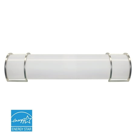 Photo 1 of *PARTS ONLY* Euri Lighting 24 in. Brushed Nickel LED Vanity Light Bar