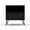 Black, variant on Rockefeller 1.0 Mid-Century- Modern Nightstand with 1-Drawer in Black