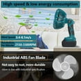 thumbnail image 3 of Ventilador Vertical para Bosch/Milwaukee/Ryobi/BlackDecker/Craftsman/Makita BL1830 para Dewalt DCB183 Batería de Litio de 14.4-20V, 3 of 13