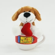 Valentine's Mug & Plush Toy Gift Set - Puppy