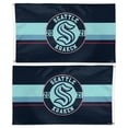 thumbnail image 3 of WinCraft Seattle Kraken 3' x 5' Applique Flag, 3 of 3