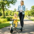 thumbnail image 2 of Tricycle 6-en-1 pour Tout-Petits INFANS, Convertit Draisienne en Tricycle avec Poignée de Poussée et Siège Ajustables, Conversion à Pédales, Roues Arrière Rétractables pour 18 à 60 Mois, 2 of 10