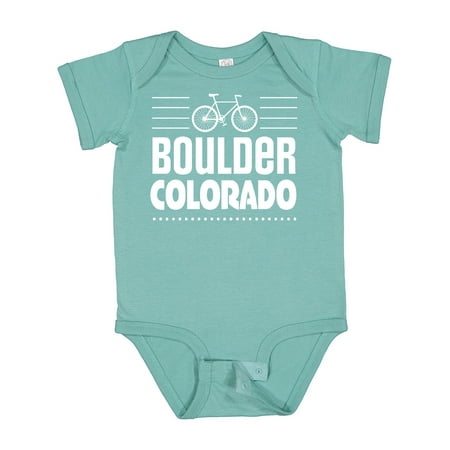 

Inktastic Boulder Colorado Biking Gift Baby Boy or Baby Girl Bodysuit
