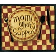 thumbnail image 2 of DiPaolo, Dan 30x26 Black Ornate Wood Framed with Double Matting Museum Art Print Titled - Supper, 2 of 4