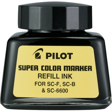 UPC: 0072838435002 | Pilot Super Color Permanent Marker Ink Refill  Black