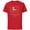 Red, variant on Disney The Lion King Simba I Laugh in the Face of Danger - Short Sleeve Cotton T-Shirt for Adults - Customized-Black