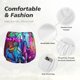 thumbnail image 4 of Balery Neon Free Play Pantalones cortos deportivos para mujer con forro y dos bolsillos, elásticos, para entrenamiento, gimnasio, yoga-X-Large, 4 of 7