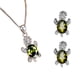 thumbnail image 2 of Xihbxyly Conjunto de Joyas de Tortuga, Elegante Par de Collar y Pendientes, Diseño de Aleación Brillante, Perfecto para Bodas y Fiestas, Regalo Ideal para San Valentín y El Día de La Madre, Pieza de, 2 of 2