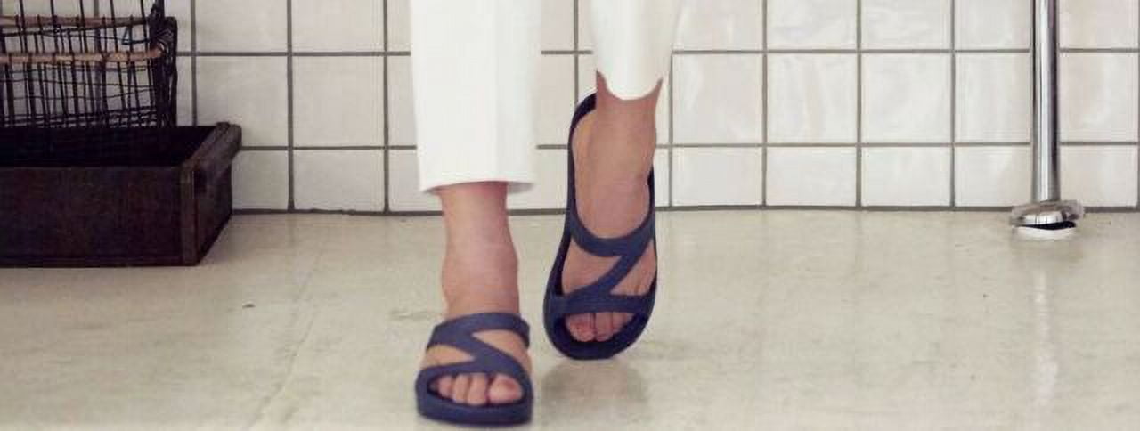 Telic Z Strap Sandal Comfort Slides with Orthotic Grade Arch