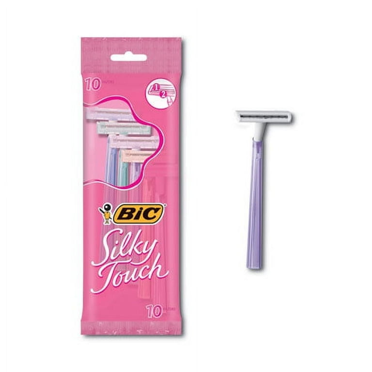Silky Touch Womens Disposable Razor, 2 Blades, Assorted Colors, 10/Pack Silky Touch Womens Disposable Razor, 2 Blades, Assorted Colors, 10/Pack