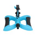 thumbnail image 2 of Plastic Sprinkler Rocker Nozzle 360° Rotating Automatic Irrigation Sprinkler for Garden LawnBlue, 2 of 14